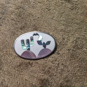 She'll inlay pin vintage